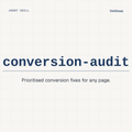 conversion-audit